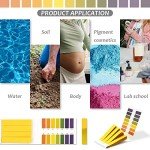 Universal pH Test Strips for Water and Soil
