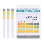 Universal pH Test Strips 0-14 - 100 Pack