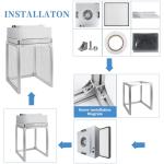 Vertical Laminar Flow Hood HEPA Fan Filter Unit