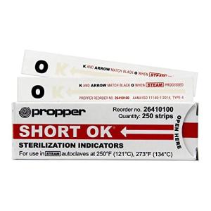 Propper Sterilization Indicator Strips - 250 Pack