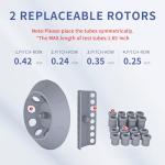Mini Centrifuge Machine with 2 Rotors for Labs