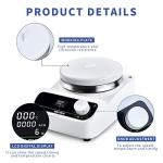 LACHOI Magnetic Stirrer Hot Plate with LCD Display