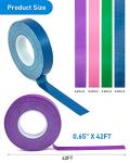 Colored Waterproof Duct Tape – 4 Roll Set
