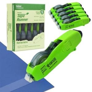 Double-Sided Adhesive Tape Runner with Dispenser