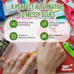 Double-Sided Adhesive Tape Runner with Dispenser