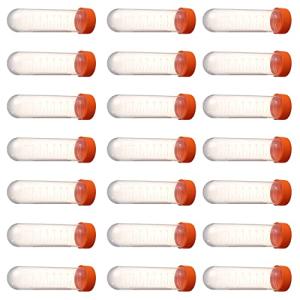 50Pcs 50ml Round Bottom Centrifuge Tubes