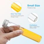 PATIKIL 65ml Clear Plastic Test Tubes - Pack of 50