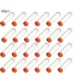 50Pcs 50ml Round Bottom Centrifuge Tubes