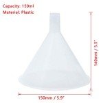 150ml Plastic Filter Funnels - Set of 2