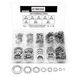 320Pcs Stainless Steel Lock Washer Assortment Kit