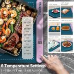 Portable Electric Food Warmer with 6 Heat Settings