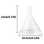 Young4us Plastic Funnel Set – 3 Lab Funnels