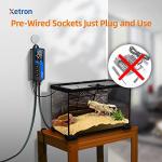 Xetron Digital Temperature Controller with Pre-Wired Outlet