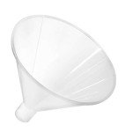 EISCO 4" Polypropylene Powder Funnel for Labs
