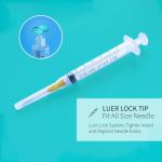 10 Pack of 3ml Luer Lock Syringes with Needles