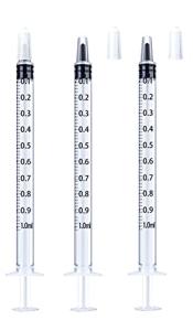1ml Syringe Pack for Lab Measurement and Dispensing