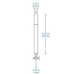 Borosilicate Glass Chromatography Column 24/40 Joint