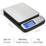 Digital Shipping Scale, 40 kg Capacity, LCD Display