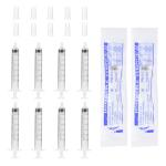 10 Pack of 3ml No-Needle Syringes with Caps