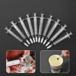 10 Pack of 3ml No-Needle Syringes with Caps