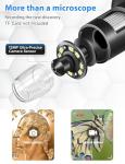 Dcorn 7" Digital Microscope 1200X with LED Lights