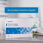 McKesson 7 mL Non-Sterile Transfer Pipettes, 500 Count