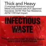 Resilia Medical Biohazard Disposal Bags - 10 Gallon