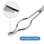 16" & 8" Stainless Steel Crucible Tongs Set