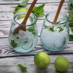 Recycled Glass Drinking Glasses Set of 6