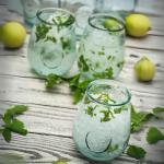 Recycled Glass Drinking Glasses Set of 6