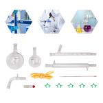 13-Piece Glassware Kit for Organic Chemistry Labs