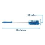 Vikan Blue Tube Brush 2.4" - PP/PBT
