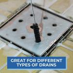 Vikan Blue Tube Brush 2.4" - PP/PBT