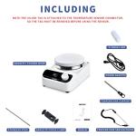 LACHOI Magnetic Stirrer Hot Plate with LCD Display