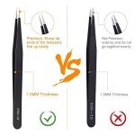 Precision 6-Piece Anti-Static Tweezers Set