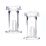 Coplin Staining Jar 2 Pack with Glass Lid