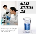 Coplin Staining Jar 2 Pack with Glass Lid