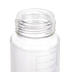 2 Pack 1000ml Borosilicate Glass Lab Storage Bottles