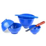 EustomA 4Pcs Silicone Dental Lab Mixing Bowls