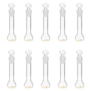 5ml Graduated Glass Volumetric Flask Set, 10 Pcs