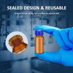 LVDALAB 2ML HPLC Autosampler Vials - 100 Pack