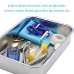 Stainless Steel Medical Surgical Tray Organizer – 2 Sizes