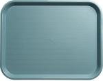 CFS Cafe Slate Plastic Fast Food Tray, 14"x18