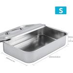 Stainless Steel Medical Surgical Tray Organizer – 2 Sizes