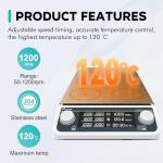 Digital Multi-Place Magnetic Stirrer Hot Plate 120℃
