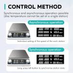 Digital Multi-Place Magnetic Stirrer Hot Plate 120℃
