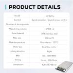 Digital Multi-Place Magnetic Stirrer Hot Plate 120℃