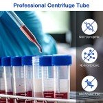 15mL Conical Centrifuge Tubes - 500 Pack