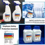 Chemical Safety Data Stickers - 250 Labels 2"x3