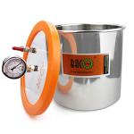 BACOENG 3 Gallon Stainless Steel Vacuum Chamber Kit